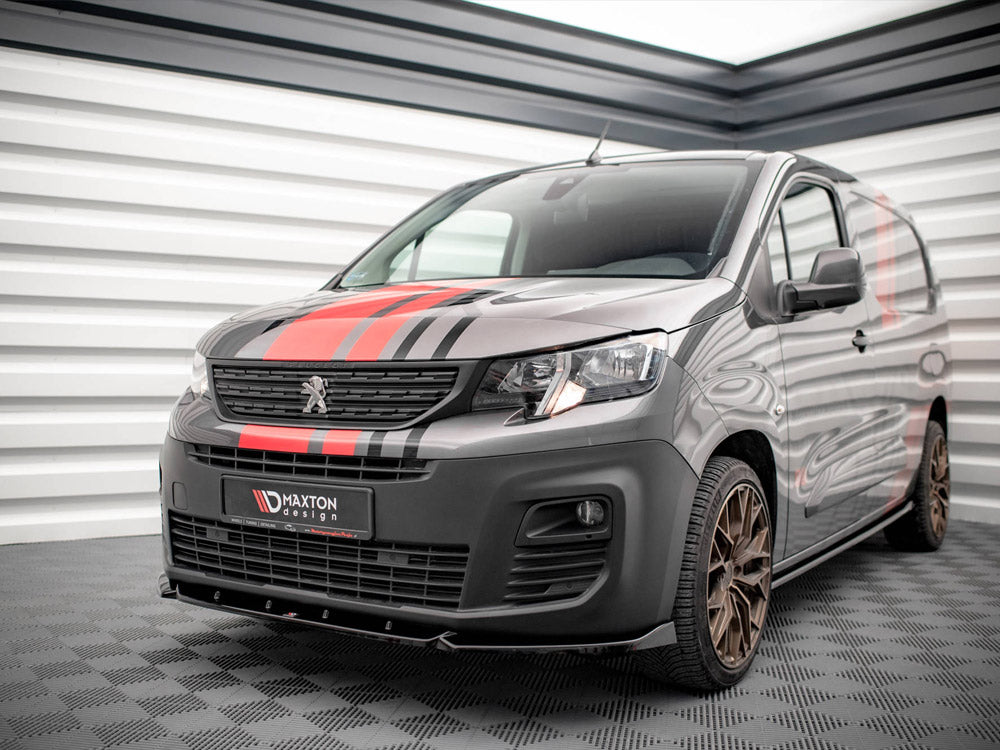 Maxton Design Peugeot Partner MK3 (2018-) Front Splitter