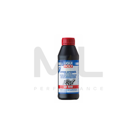 Liqui Moly Hypoid Gear Oil GL5 SAE 80W 500ml