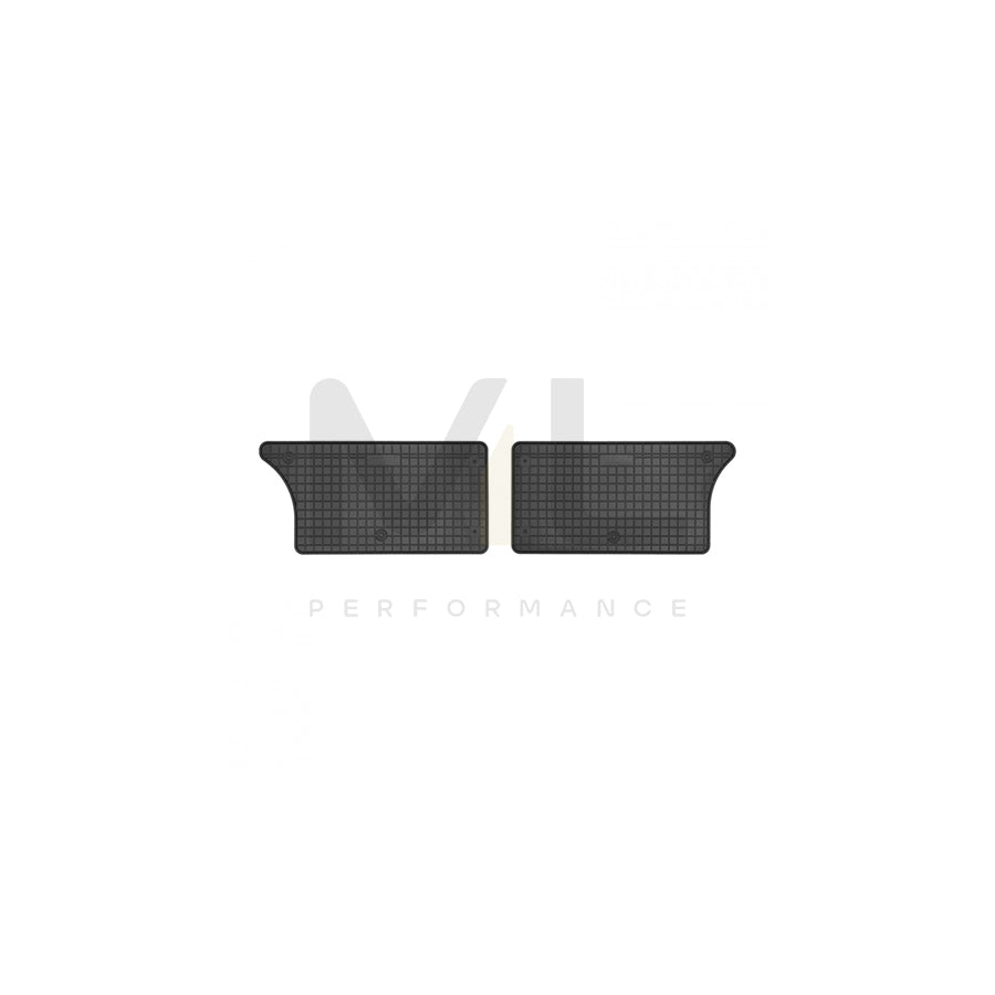 FROGUM Tailored 03117 Floor mat set Elastomer, Rear, Quantity: 2, Black | ML Performance Car Parts