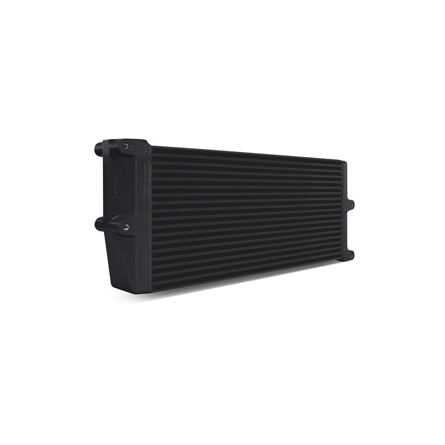 Mishimoto MMOC-OO-17BK Heavy-Duty Oil Cooler - 17in. Opposite-Side Outlets - Black