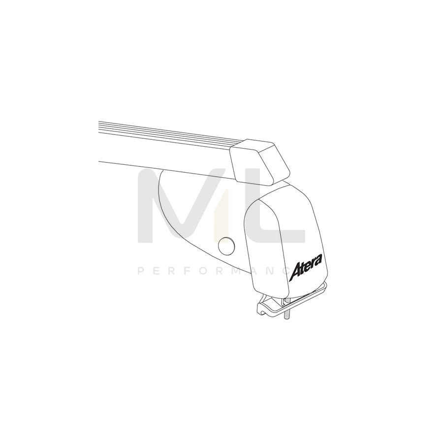 ATERA SIGNO 044326 Roof bars for AUDI Q7 (4MB) for cars without rails, 122 cm, 100 kg, Steel | ML Performance Car Parts