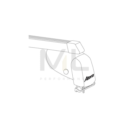 ATERA SIGNO 044326 Roof bars for AUDI Q7 (4MB) for cars without rails, 122 cm, 100 kg, Steel | ML Performance Car Parts