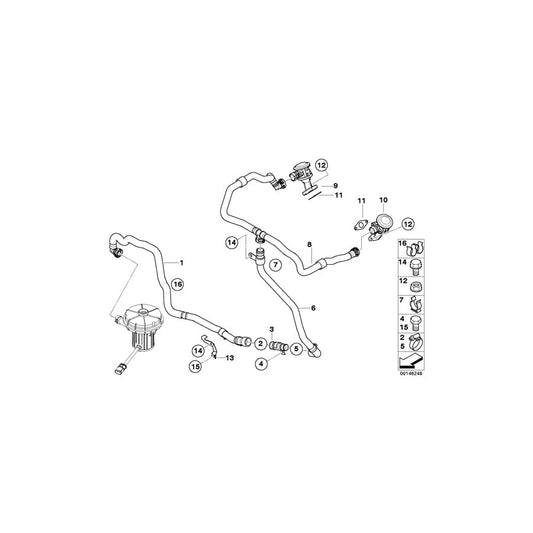 Genuine BMW 11727836131 E64 E61 E60 Adapter Lead (Inc. M5 & M6) | ML Performance UK Car Parts