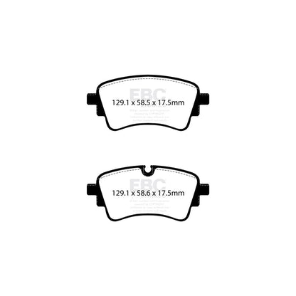 EBC DP22435 Audi B9 C8 D5 Greenstuff Rear Brake Pads - TRW Caliper (Inc. A4, A5, A6, A7, A8) 2 | ML Performance UK Car Parts