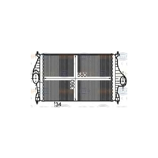Hella 8ML 376 755-771 Intercooler