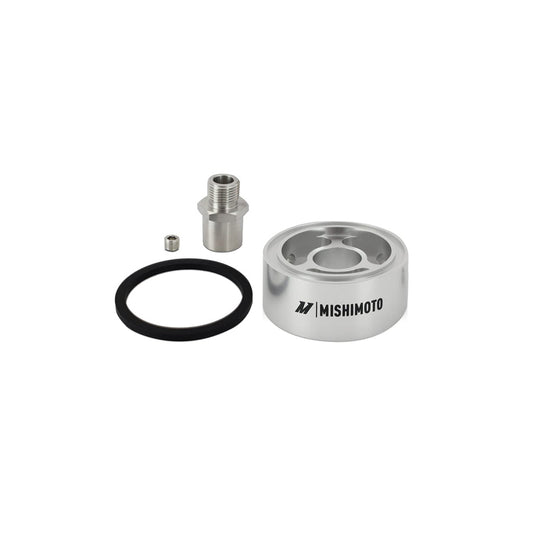 Mishimoto MMOC-SPC32-34SL Oil Filter Spacer 32mm 3/4 - 16 Thread - Silver