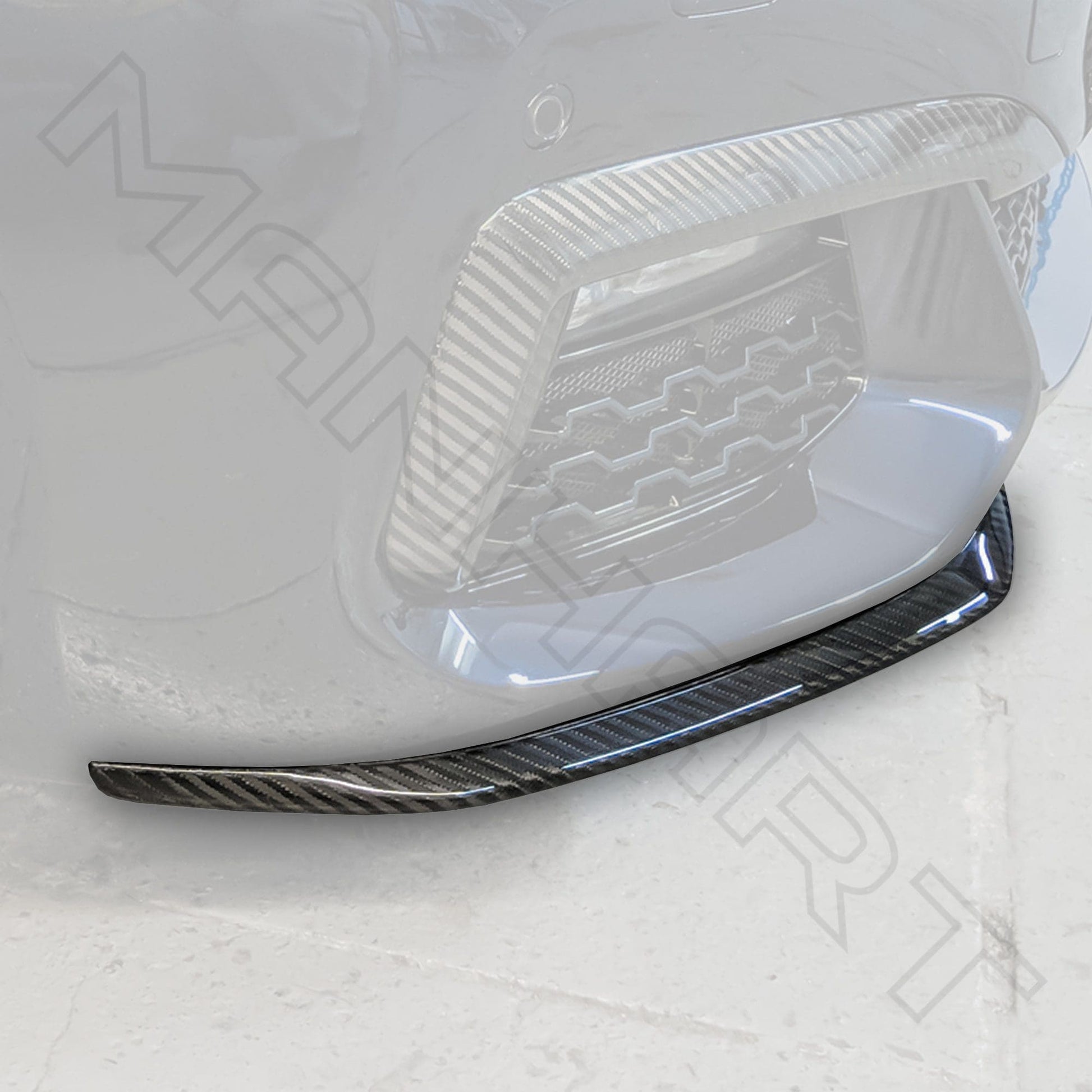 MANHART MH2G1121208 CARBON TWO-PIECE FRONT SPOILER FOR BMW G1X 7-SERIES