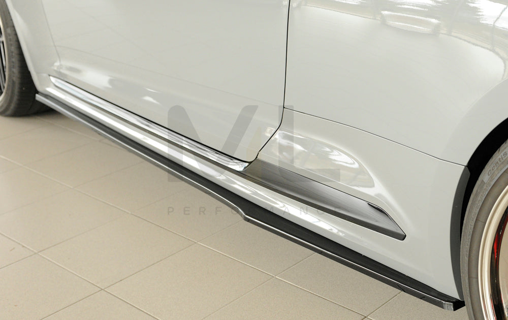 Rieger 00088207 Audi B9 F5 RS5 Side Skirt Splitter 2 | ML Performance UK Car Parts