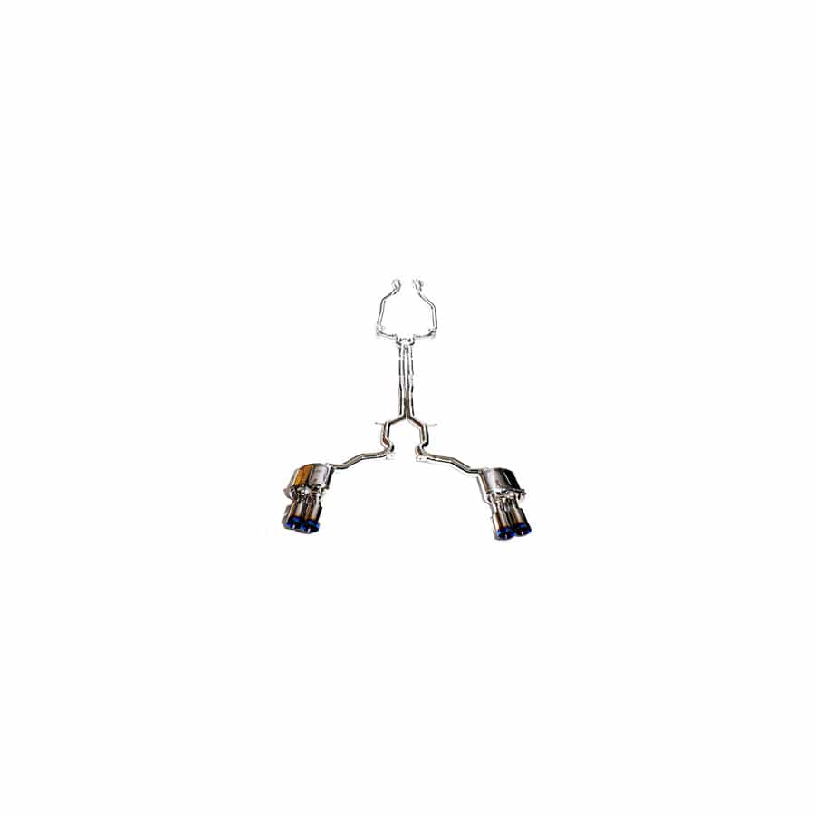 Armytrix P71T4-QS38B Valvetronic Exhaust System Porsche 971 Panamera Turbo | Turbo Sport Turismo | GTS | GTS Sport Turismo 4.0L V8 2017+ with Quad Blue Coated 4" | ML Performance UK UK Car Parts