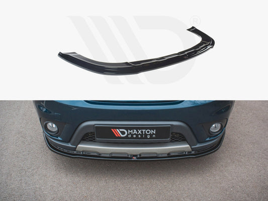 Maxton Design FI-FR-1-FD1T Front Splitter Fiat Freemont | ML Performance UK Car Parts