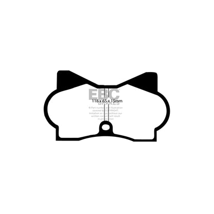 EBC PLK1449 De Tomaso Pantera Yellowstuff Pads and Brake Line Performance Pack 2 | ML Performance UK Car Parts