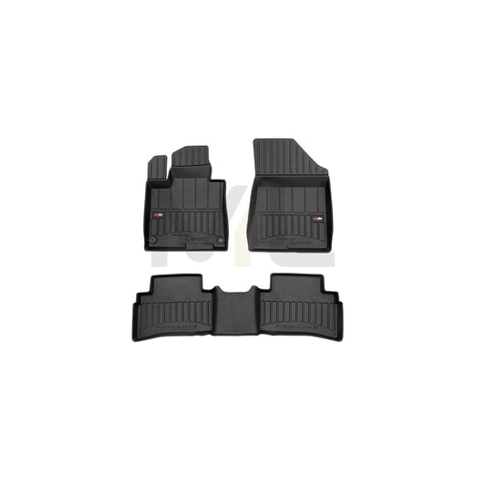 FROGUM Tailored, ProLine 3D427501 Floor mat set for KIA Sportage IV (QL, QLE) Elastomer, Front and Rear, Quantity: 4, Black | ML Performance Car Parts