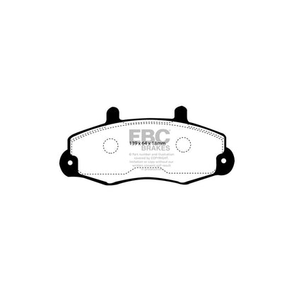 EBC DP918 Ford Ultimax Front Brake Pads (Inc. Tourneo & Transit) 2 | ML Performance UK Car Parts