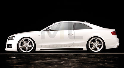 Rieger 00099075 Audi B8 B81 A5 Rear Diffuser 5 | ML Performance UK Car Parts