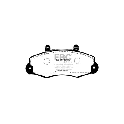 EBC DP918/2 Ford Transit Ultimax Front Brake Pads 2 | ML Performance UK Car Parts