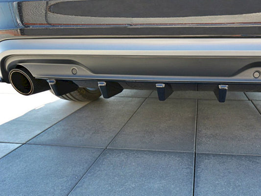 Maxton Design VO-V60-1F-PS-RS1T Rear Valance Volvo V60 Polestar Facelift (2014-2018) | ML Performance UK Car Parts