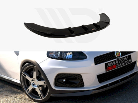 Maxton Design FI-GP-ABARTH-FD1T Front Splitter Fiat Grande Punto Fits | ML Performance UK Car Parts