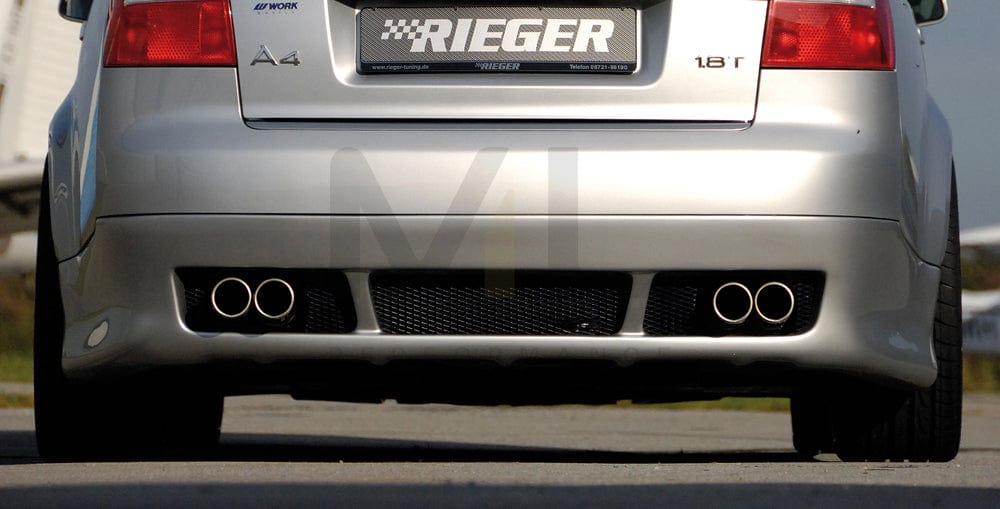 Rieger 00055207 Audi 8E B6 A4 Rear Diffuser 2 | ML Performance UK Car Parts