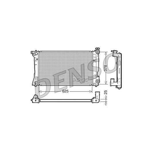 Denso DRM50035 Drm50035 Engine Radiator For Toyota Avensis | ML Performance UK