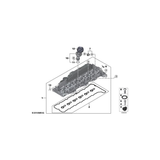 Genuine BMW 11128590172 G11 G30 G12 Gasket Set, Cylinder Head Cover (Inc. 640dX, X7 M50dX & 730d) | ML Performance UK Car Parts