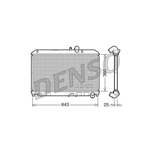 Denso DRM44013 Drm44013 Engine Radiator For Mazda Rx-8 (Se, Fe) | ML Performance UK