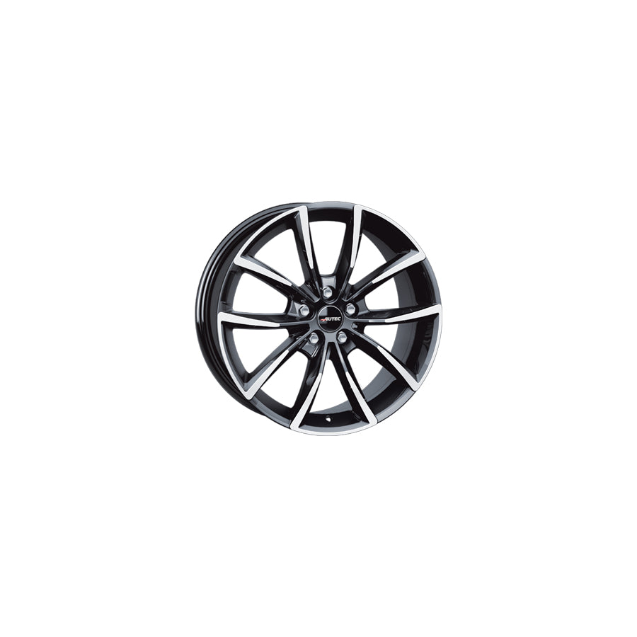 Autec Astana 9x19 ET35 AS9019355077111 Black Polished Wheel | ML Performance UK Car Parts