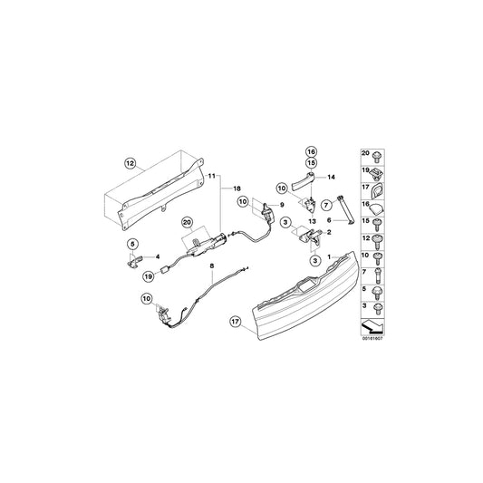 Genuine BMW 51247175708 E70 Isa Screw M4X13,5 (Inc. X5 30dX, X5 M50dX & X5 M) | ML Performance UK