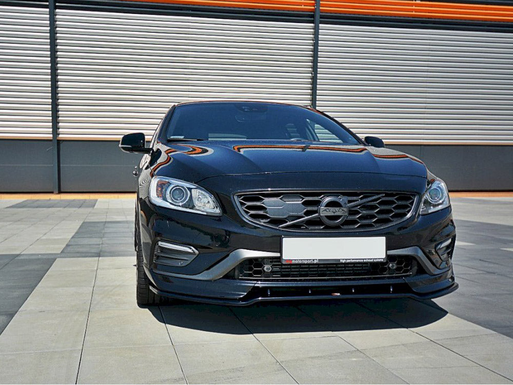 Maxton Design Volvo V60 Polestar Facelift Front Splitter V.1