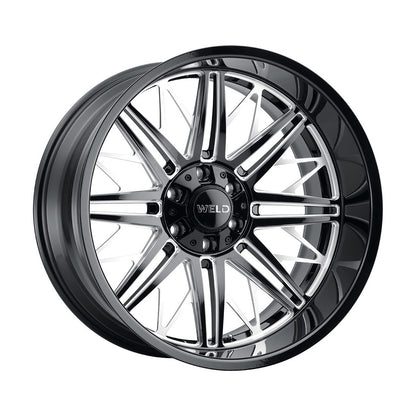 Weld W14520098475-P2 Cascade W145 Wheel 22x10 6x139.7 ET-18 BS4.75 Gloss Black MIL