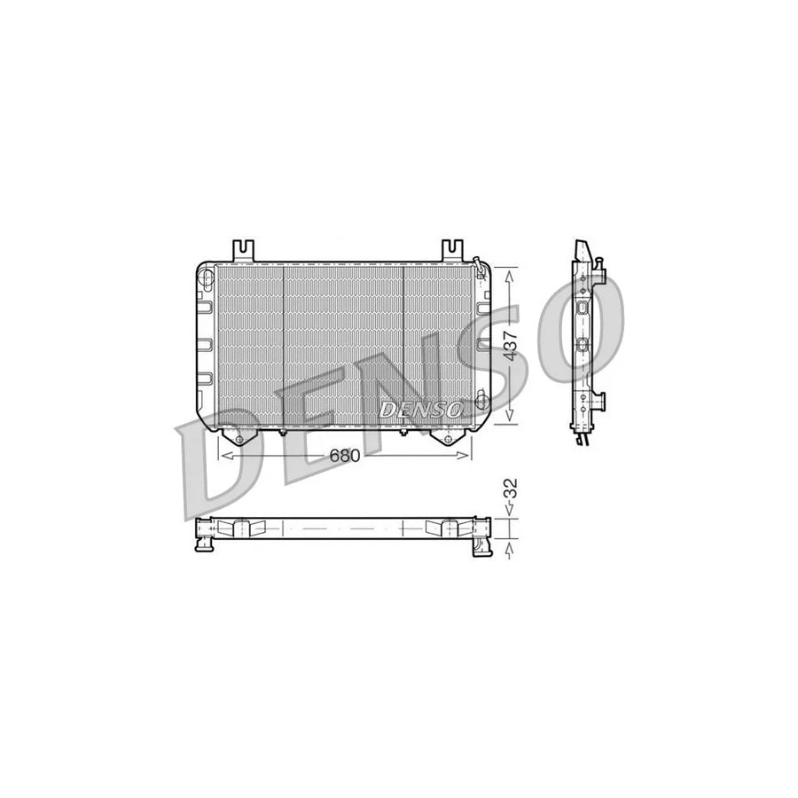 Denso DRM10094 Drm10094 Engine Radiator For Ford Transit | ML Performance UK