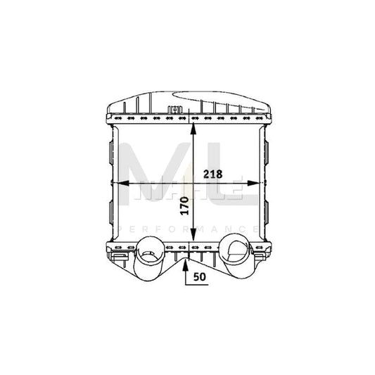 MAHLE ORIGINAL CI 46 000P Intercooler | ML Performance Car Parts