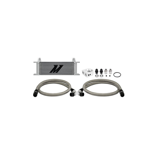 Mishimoto MMOC-U13SL Universal 13 Row Oil Cooler Kit (Silver)