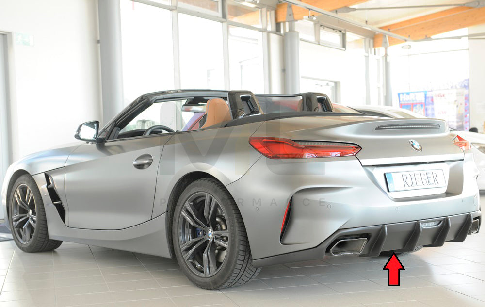 Rieger 00050523 BMW Z4 G4Z/G29 Rear Diffuser 5 | ML Performance UK Car Parts