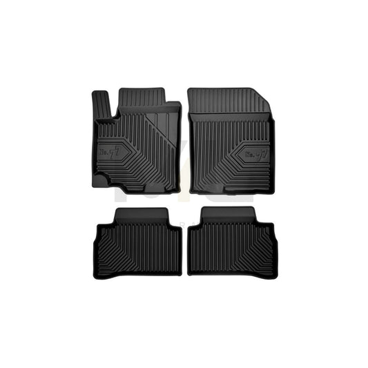 FROGUM Tailored 77407121 Floor mat set for SUZUKI Vitara IV Off-Road (LY) Elastomer, Front and Rear, Quantity: 4, Black | ML Performance Car Parts
