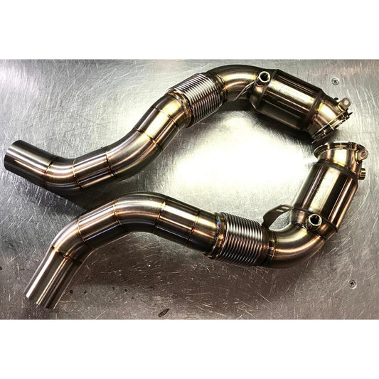 MANHART MHX7G0711121 DOWNPIPES SPORT FOR BMW G07 X7 M50I WITH 300 CELLS HJS CATALYTIC CONVERTERS