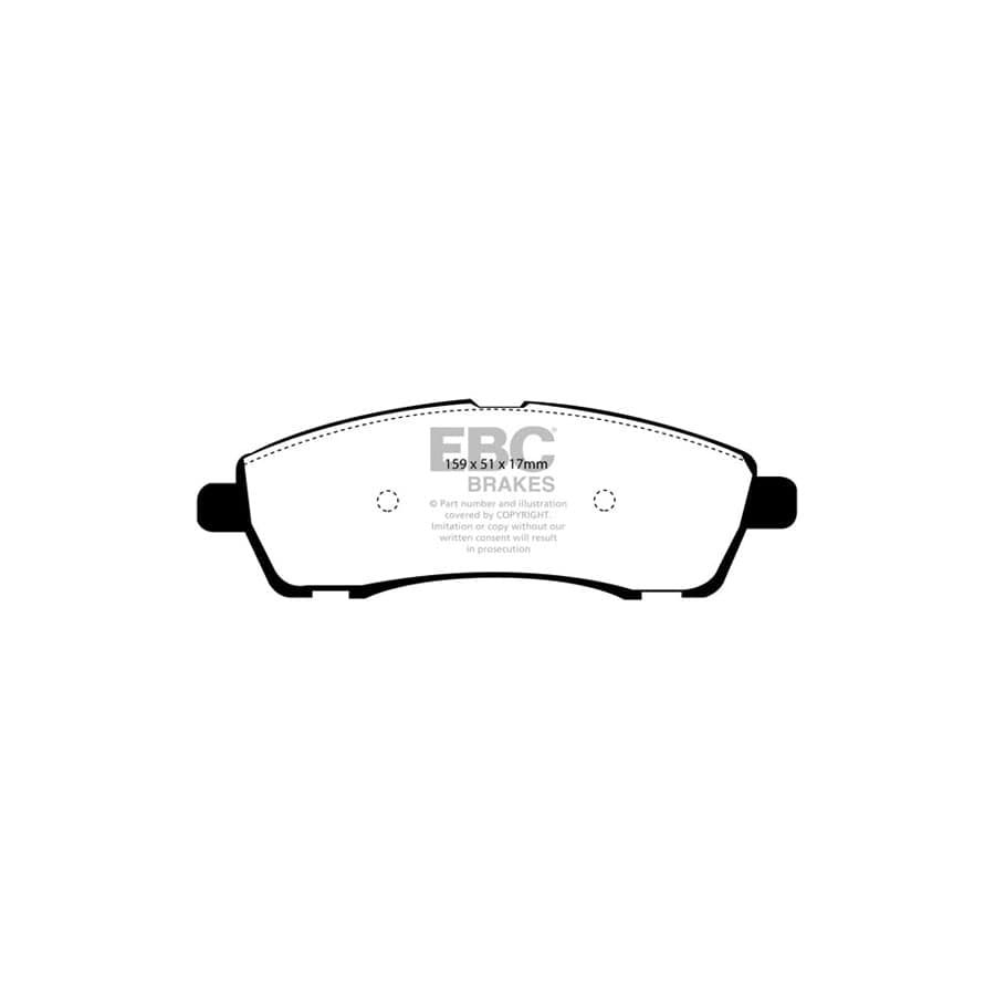 EBC PD40K724 Ford Excursion Ultimax Pad & Plain Disc Kit 3 | ML Performance UK Car Parts