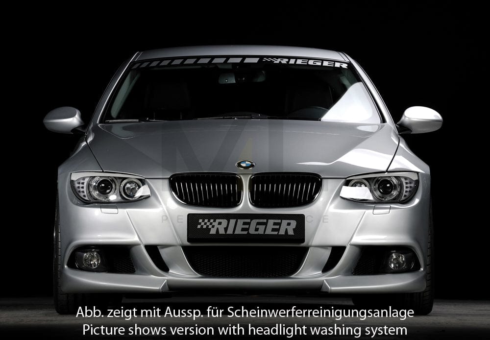 Rieger 00053451 BMW 3 Series E92 E93 Front Bumper 6 | ML Performance UK Car Parts