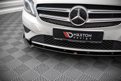 Maxton Design Mercedes Benz A-Class W176 Front Splitter V.2