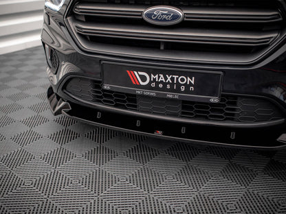 Maxton Design Ford Escape St-line MK3 (2012-2019) Front Splitter V.2