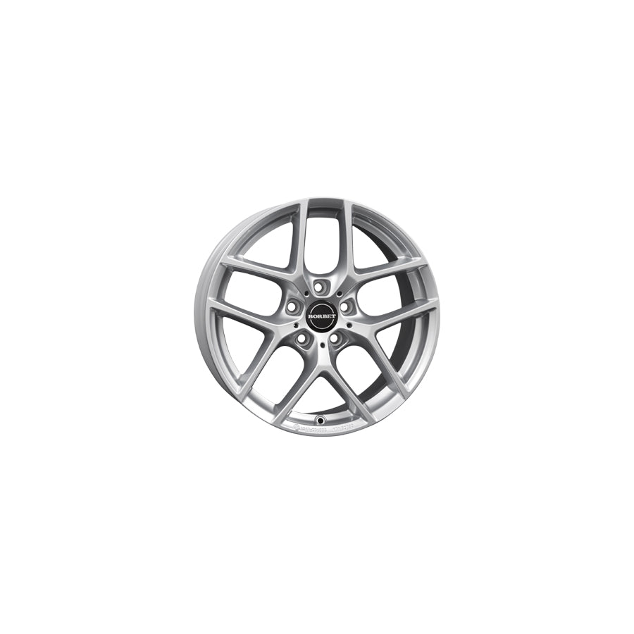 Borbet Y 7x16 ET31 Y 70631120572,5CS Crystal Silver BMW Wheel | ML Performance UK Car Parts