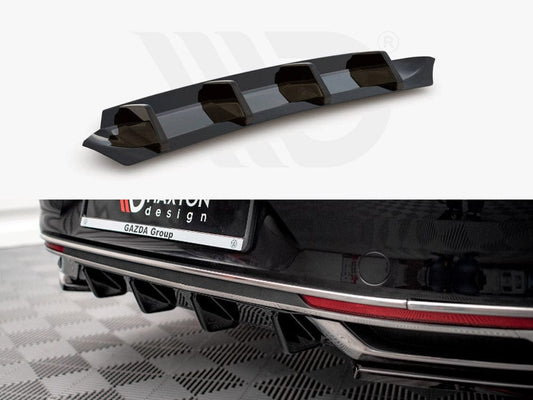Maxton Design VW-PA-B8F-RS1T Rear Valance VW Passat B8 Facelift (2019-) | ML Performance UK Car Parts