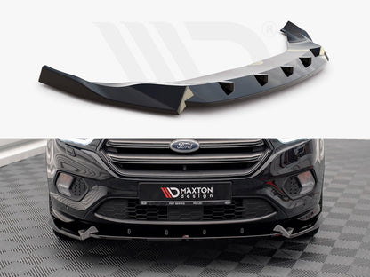 Maxton Design FO-ES-3-STLINE-FD2T Front Splitter V.2 Ford Escape St-line MK3 (2012-2019) | ML Performance UK Car Parts
