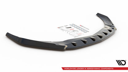 Maxton Design Mercedes Benz A45 AMG Aero W176 Facelift Front Splitter V.1