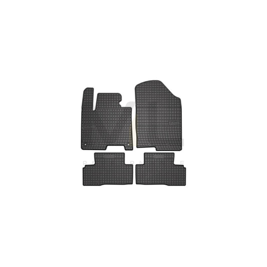 FROGUM Tailored, Basic 412033 Floor mat set for KIA Sportage IV (QL, QLE) Elastomer, Front and Rear, Quantity: 4, Black | ML Performance Car Parts