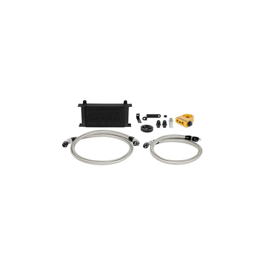 Mishimoto MMOC-WRX-08TBK 08-14 Subaru WRX Thermostatic Oil Cooler Kit - Black