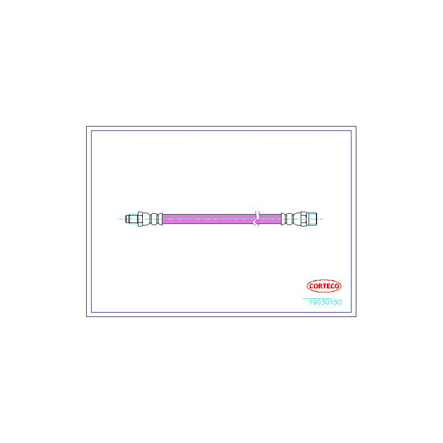 Corteco 19030150 Brake Hose | ML Performance UK
