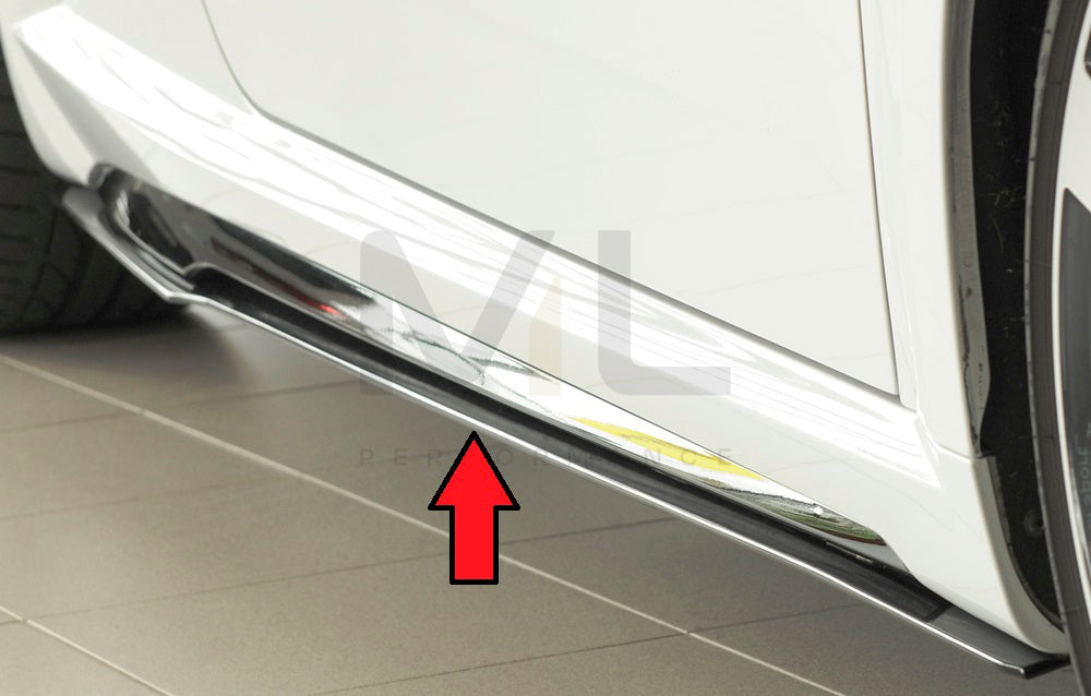 Rieger 00055182 Audi 8J-FV 8S Side Skirt Splitter (TT, TTS & TTRS) 1 | ML Performance UK Car Parts