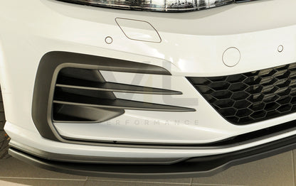 Rieger 00059580 VW Mk7 Golf Front Splitter (GTI, GTD & GTE) 6 | ML Performance UK Car Parts