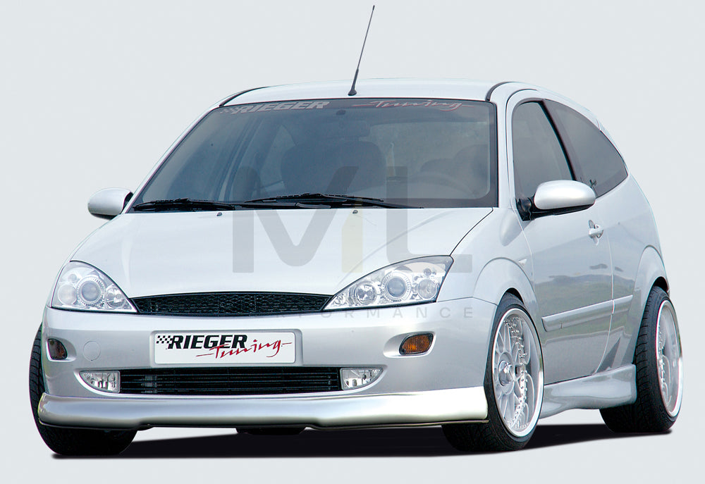Rieger 00034116 Ford Focus 1 Front Splitter 2 | ML Performance UK Car Parts