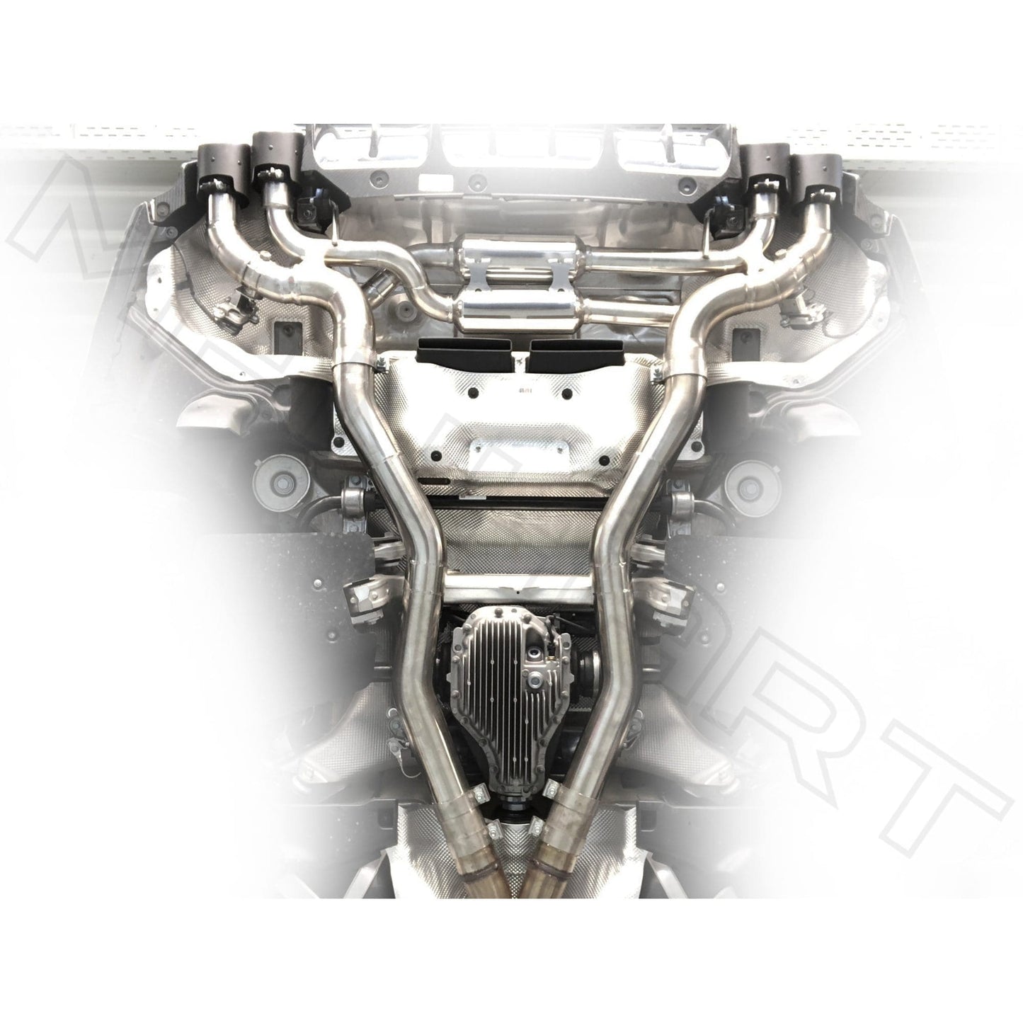 MANHART MH5F9011103_M5 SLIP-ON RACE EXHAUST FOR BMW F90 M5 (COMPETITION / CS) WITH VALVE CONTROL